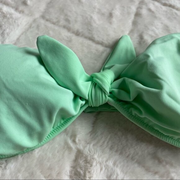 Victoria's Secret | Mint Strapless Bandeau Bikini Top | Size Medium - Picture 3 of 13